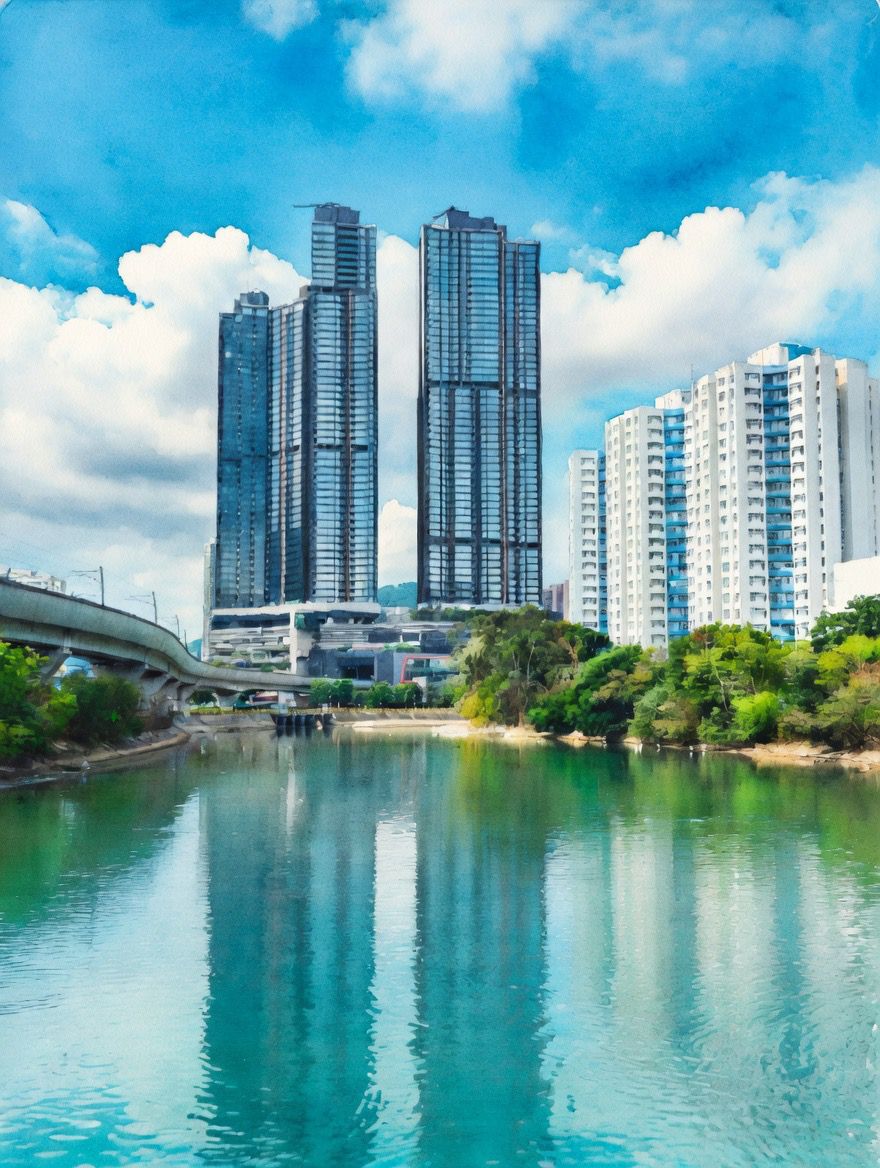 柏傲莊 III 塔樓全景